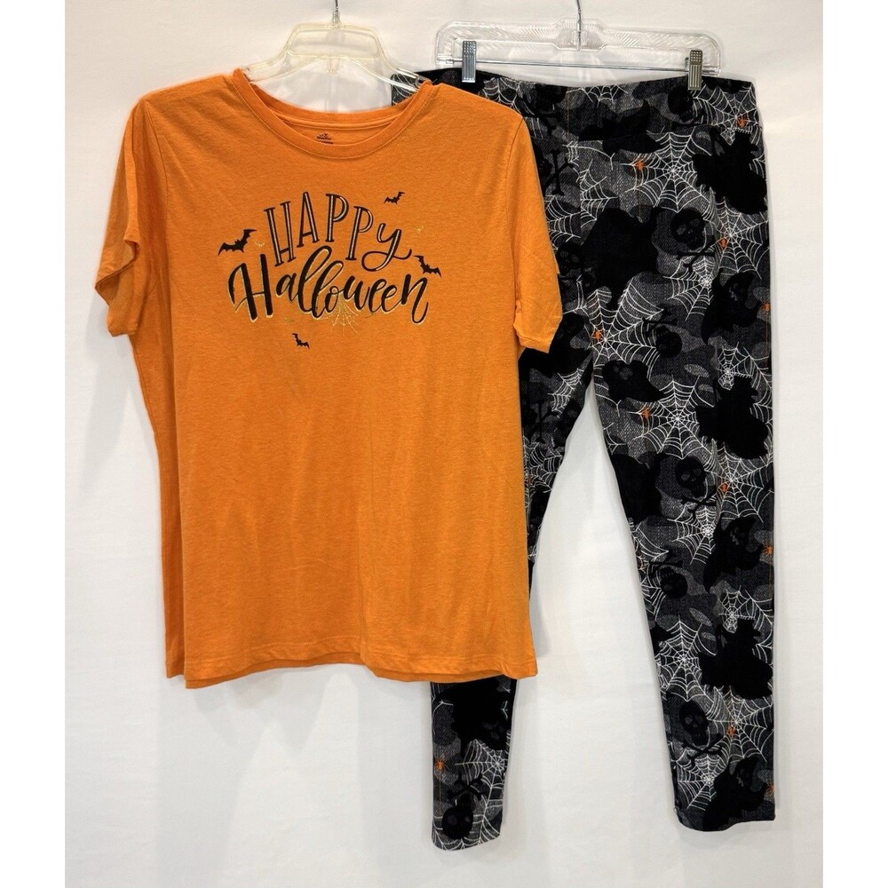 Women’s Plus 2X/ 3X Halloween Tee & Leggings Set 🎃